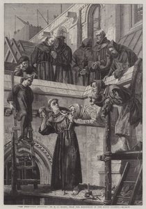 The Franciscan Sculptor by Henry Stacey Marks